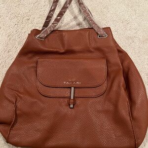 Tahari Brown Leather-like Women's Bag NWT
